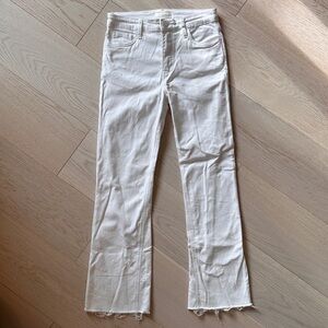 Kut White Kick Flare Jeans